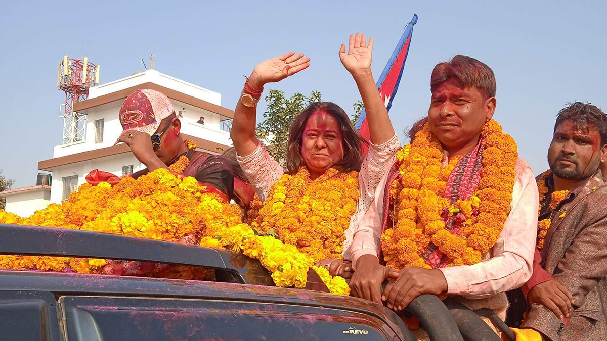 कैलाली–१ मा नागरिक उन्मुक्ति पार्टीकी रञ्जिता श्रेष्ठ विजयी